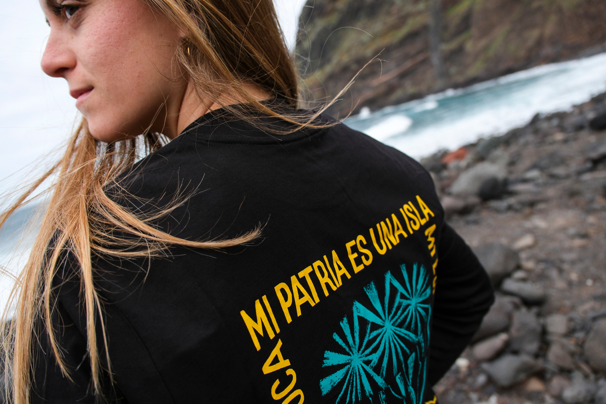 Camiseta Drago Canarias negra: imagen 5