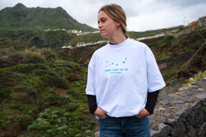 Camiseta 8 Estrellas Canarias blanca: imagen 3