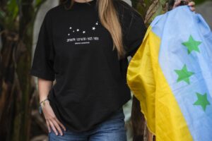 Camiseta 8 Estrellas Canarias negra: imagen 2